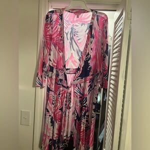 Lilly Pulitzer wrap dress